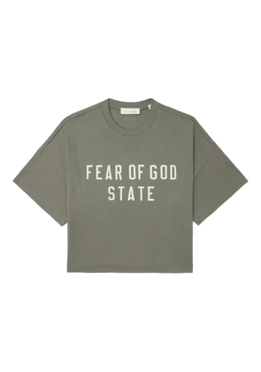 FEAR OF GOD ESSENTIALS graphic-print T-shirt - Green