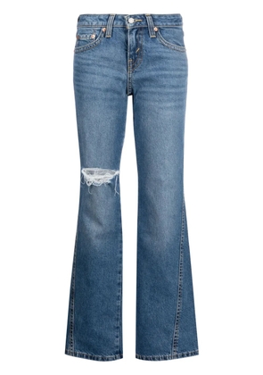 Levi's distressed-effect boyfriend jeans - Blue