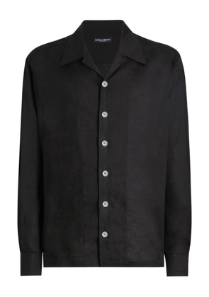 Dolce & Gabbana linen shirt - Black