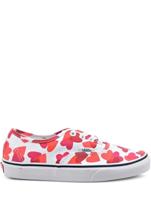 Vans Authentic heart-print sneakers - White