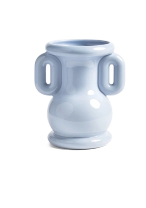 &k Amsterdam amphora handles vase (26.5cm x 23cm) - Blue