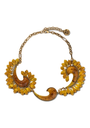 ETRO paisley droplet necklace - Gold