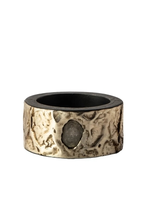 Parts of Four Sistema yellow-diamond ring - Black