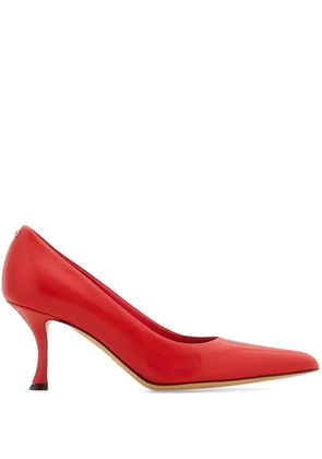 Ferragamo Elydea 70mm leather pumps - Red