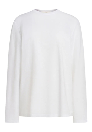 12 STOREEZ long-sleeve cotton T-shirt - White