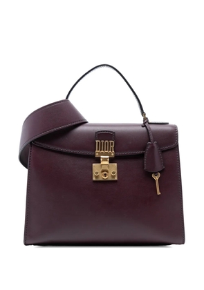Christian Dior Pre-Owned 2017 Leather DiorAddict Top Handle Bag satchel - Red