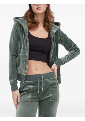 Juicy Couture hooded zip-up hoodie - Green