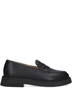 A.P.C. leather loafers - Black