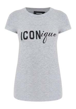 DSQUARED2 logo-print T-shirt - Grey