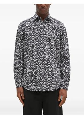 Paul Smith floral print cotton shirt - Black