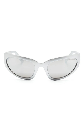 Marc Jacobs Eyewear The Bold Logo biker-frame sunglasses - Grey