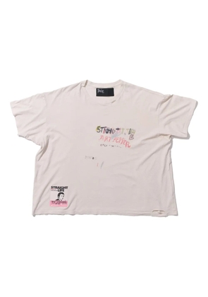 Paly graphic-print T-shirt - Neutrals