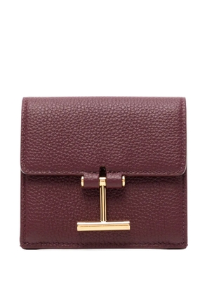 TOM FORD Tara card holder - Red