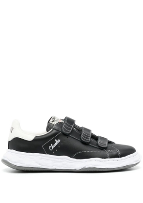 Maison MIHARA YASUHIRO Charles leather sneakers - Black