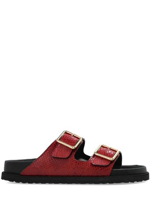 Birkenstock Arizona slides - Red