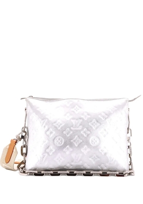 Louis Vuitton Pre-Owned Coussin Bag Monogram Embossed Lambskin PM crossbody bag - Silver