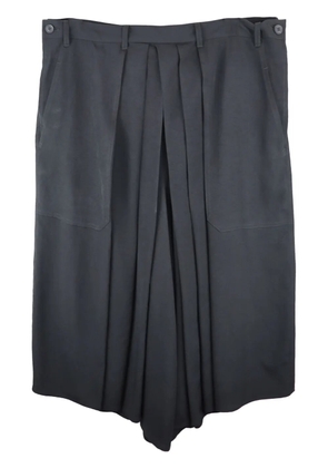 Yohji Yamamoto pleated trousers - Grey