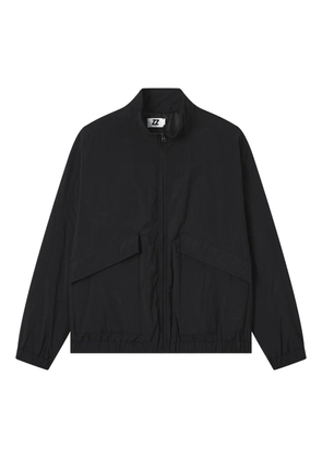izzue raised-logo jacket - Black