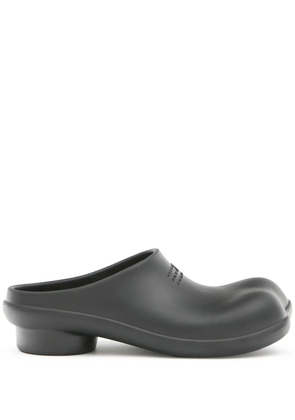 MM6 Maison Margiela Anatomic numbers-motif slippers - Black
