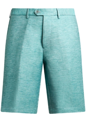 ETRO linen shorts - Green