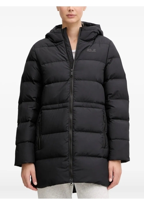 JACK WOLFSKIN Frozen Palace hooded zip-fastening coat - Black