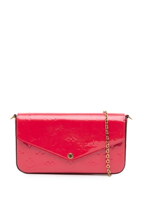 Louis Vuitton Pre-Owned 2016 Monogram Vernis Pochette Felicie crossbody bag - Red