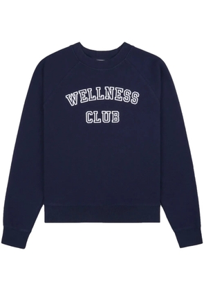 Sporty & Rich Wellness Club Soft sweatshirt - Blue