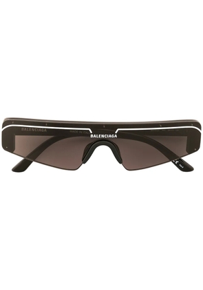 Balenciaga Eyewear Mask frame sunglasses - Black