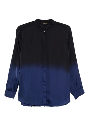 YAVI dip-dyed shirt - Blue