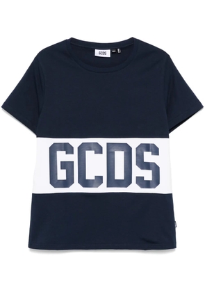 GCDS Band Logo T-shirt - Blue