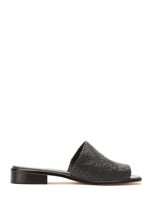 Sarah Chofakian Trama sandals - Black