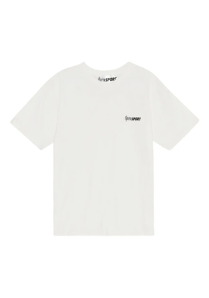 OpéraSPORT logo-detail cotton T-shirt - White