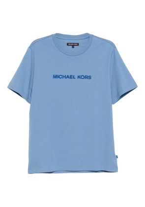 Michael Kors logo-embossed T-shirt - Blue