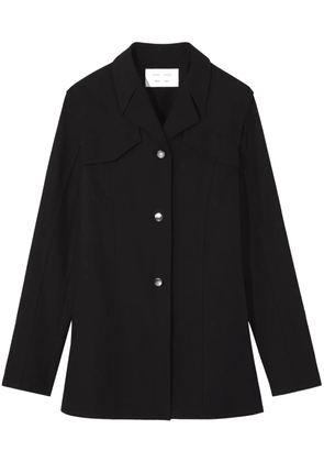 Proenza Schouler White Label notched-lapels button-down blazer - Black