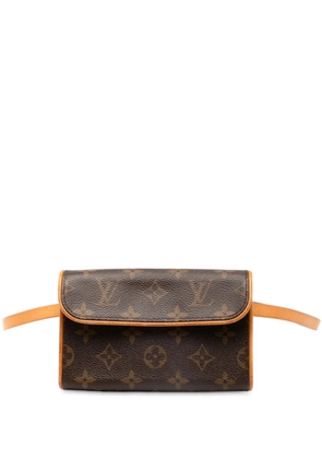 Louis Vuitton Pre-Owned 2003 Monogram Pochette Florentine belt bag - Brown