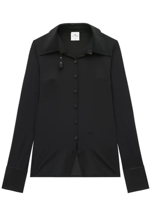 Courrèges Second Skin shirt - Black