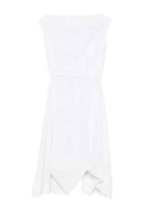 Vivienne Westwood Pre-Owned 2014 sleeveless asymmetrical dress - White