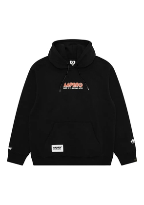 AAPE BY *A BATHING APE® graphic-print hoodie - Black