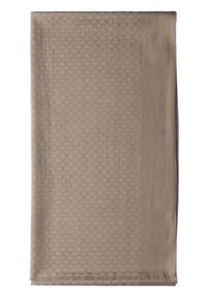 Prada wool-silk scarf - Grey