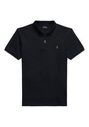 Polo Ralph Lauren zip-neck polo shirt - Black