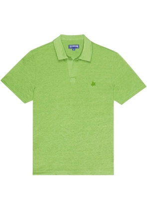 Vilebrequin linen polo shirt - Green