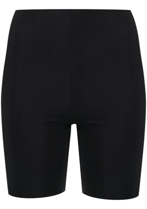 Jil Sander high-waisted biker shorts - Black