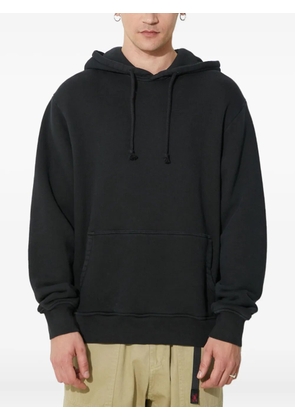 424 long-sleeve cotton hoodie - Black