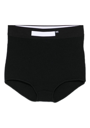 MEDEEA high-waisted shorts - Black