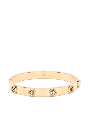 Tory Burch Miller stud pavé hinge bracelet - Gold
