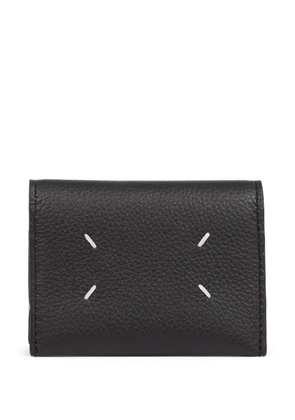 Maison Margiela four-stitch logo wallet - Black