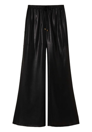 TWINSET semi-sheer trousers - Black