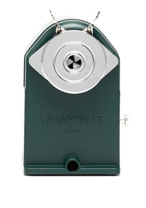 Caran d'Ache logo-embossed pencil sharpener - Green