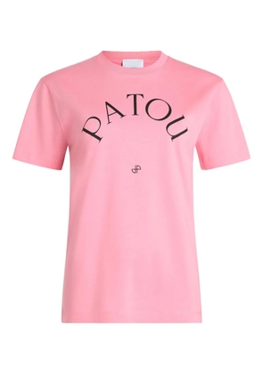 Patou logo-print T-shirt - Pink