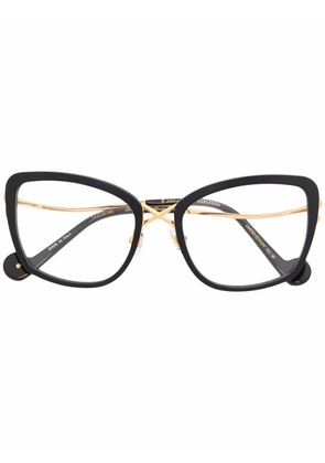 ANNA-KARIN KARLSSON Lacroix oversized-frame glasses - Black